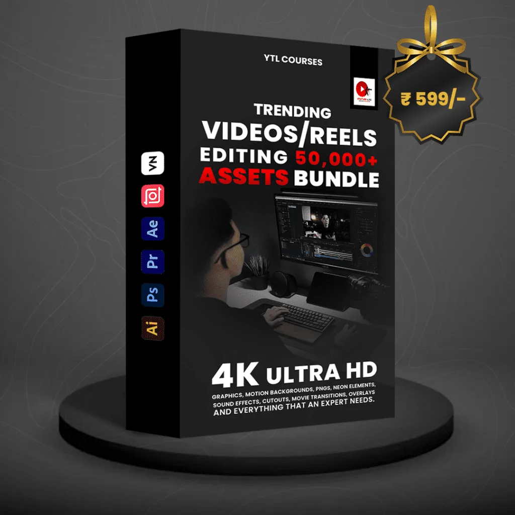 Video Editing Assets Download (50,000+ Assets video editing Bundle)