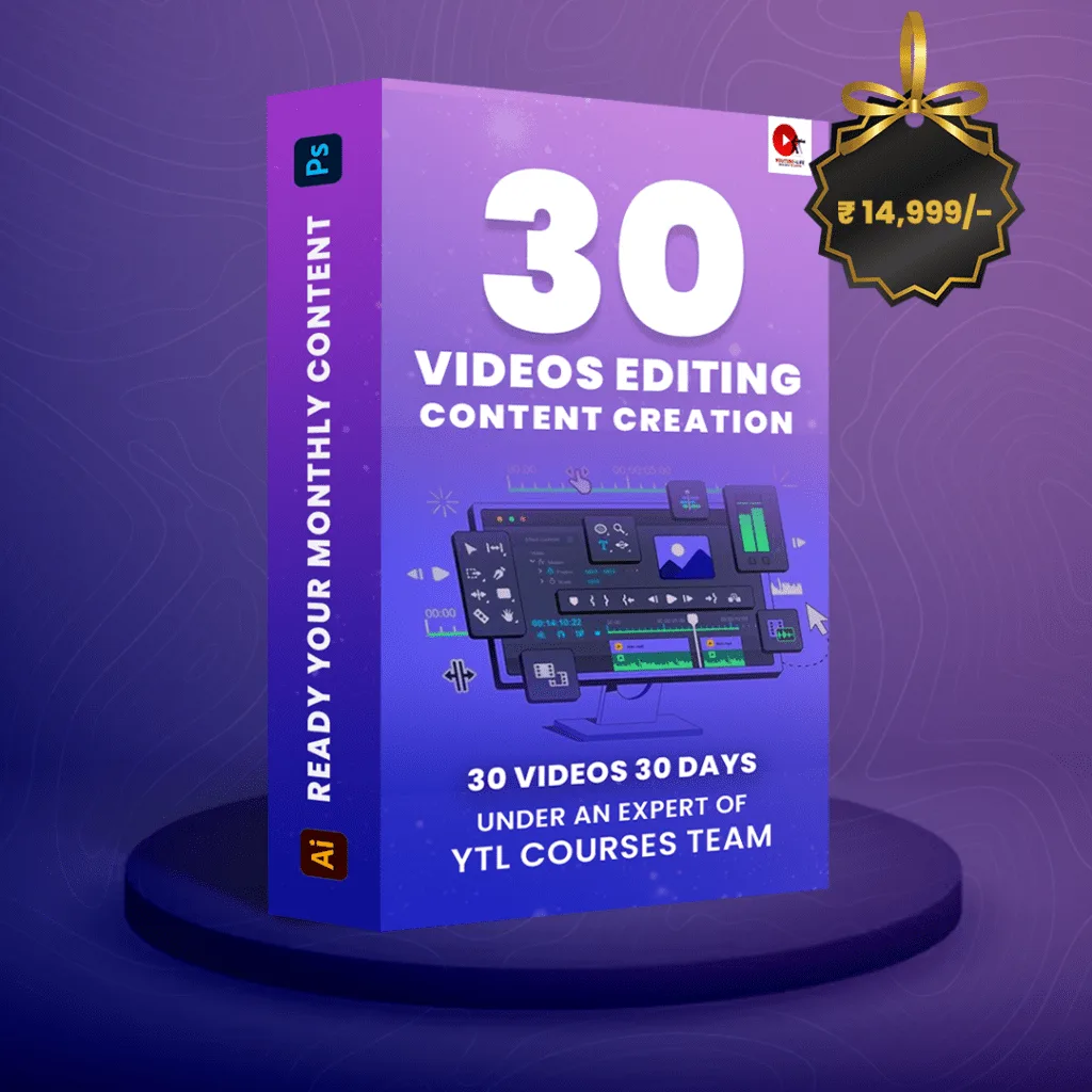 30 shorts video editing with YTL Courses