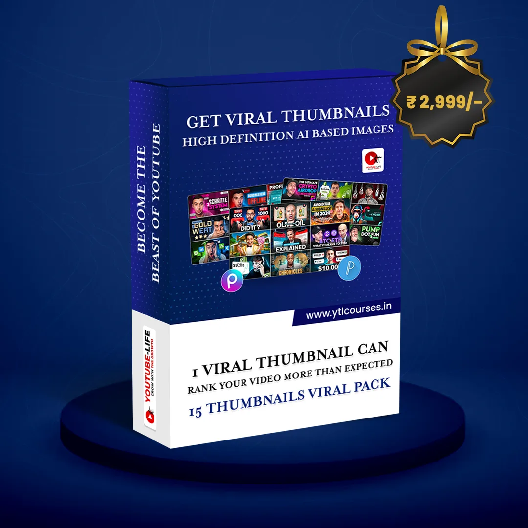 YouTube videos Thumbnail creation, create high quality thumbnails