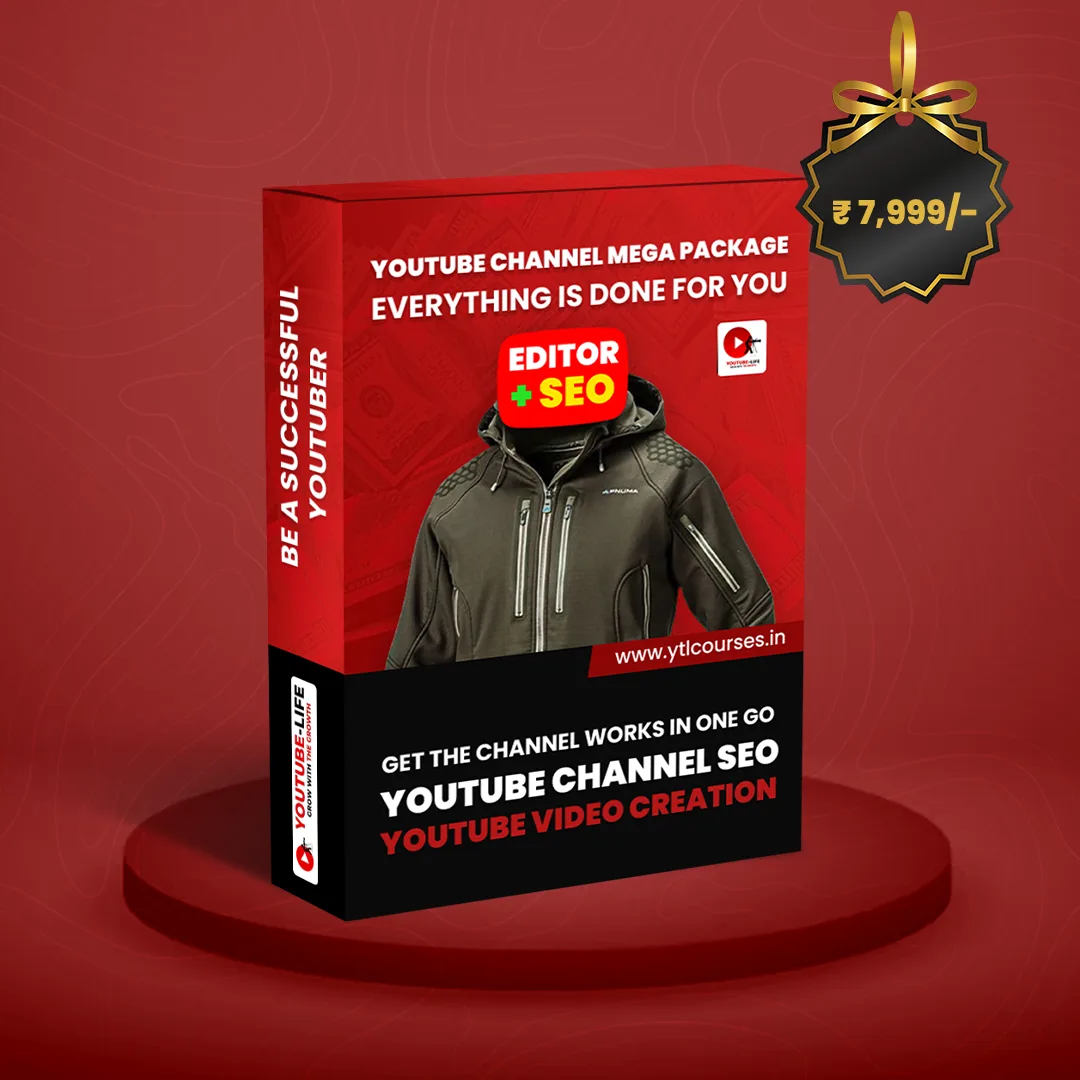 YouTube Channel Mega Package​ from Channel creation to SEO to Video editing