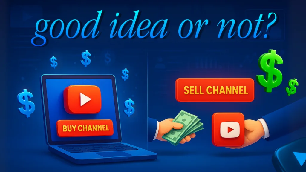 BUY or SELL a YouTube Channel